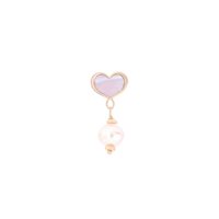 Orecchini Maman et Sophie Donna perla di labuan in Argento Perla ORLAB4R - ORLAB4R